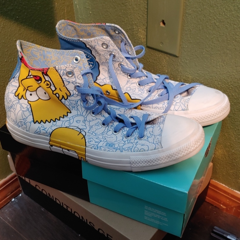 The Simpson's High Top Converse